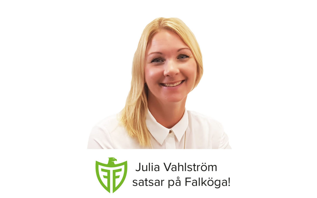 Johanna Vahlström satsar på Falköga bred mindre