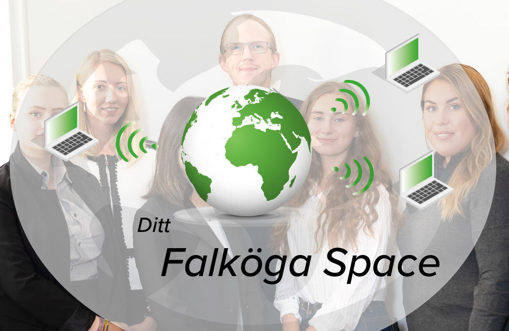 Världspremiär för Falköga Space