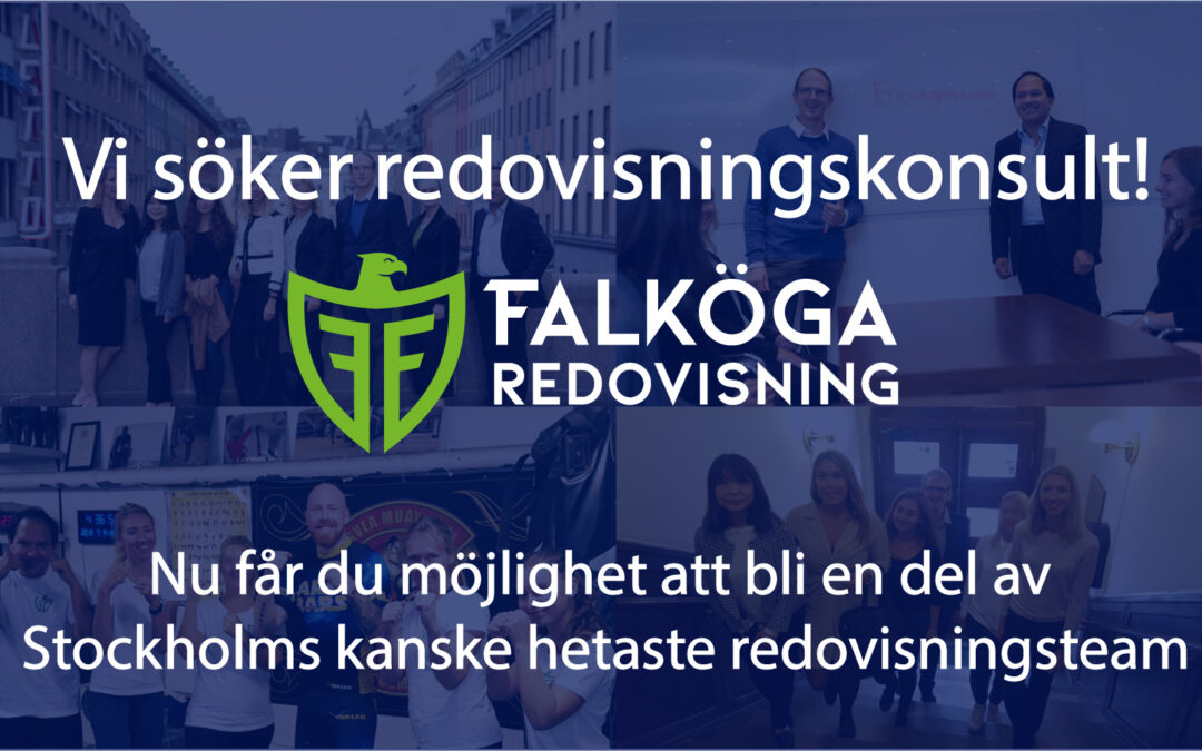 Ta chansen att vara med på en spännande tillväxtresa med en av Sveriges mest nytänkande redovisningsbyråer!