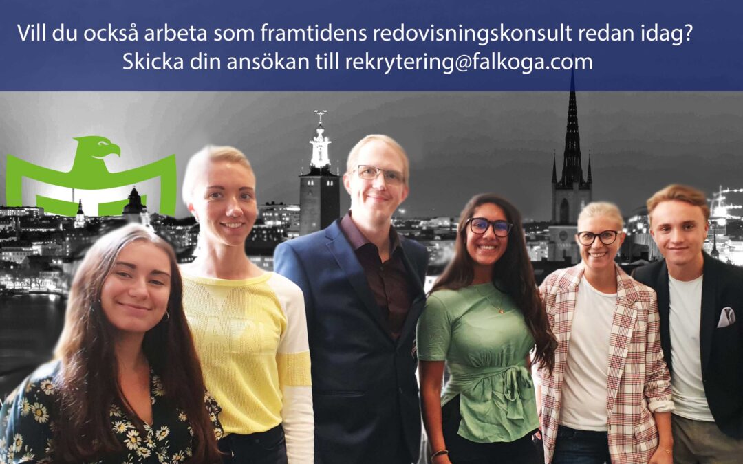 Ta chansen att arbeta som framtidens redovisningskonsult redan idag